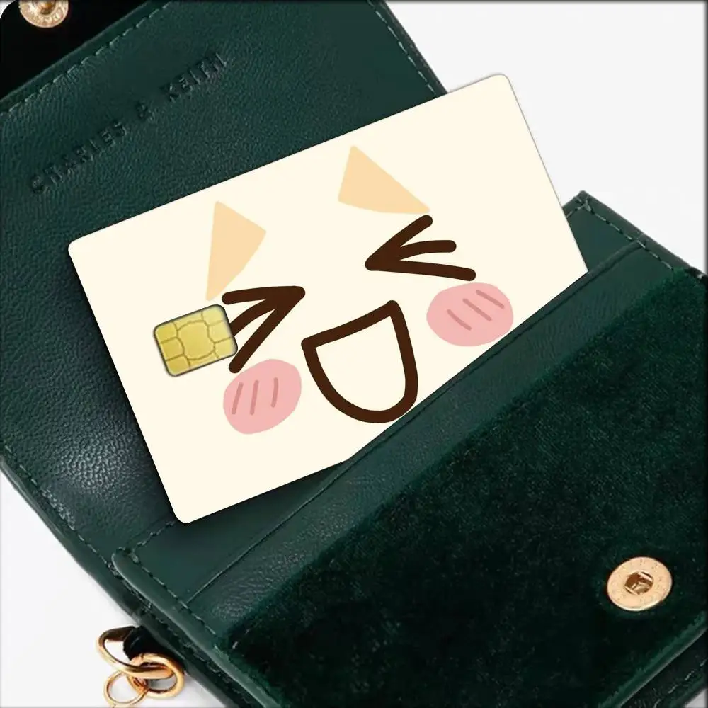 I-Inoue T-Toro  Waterproof Film Skin Cover Credit Card Stickers Debit Front Bank Bus Pass