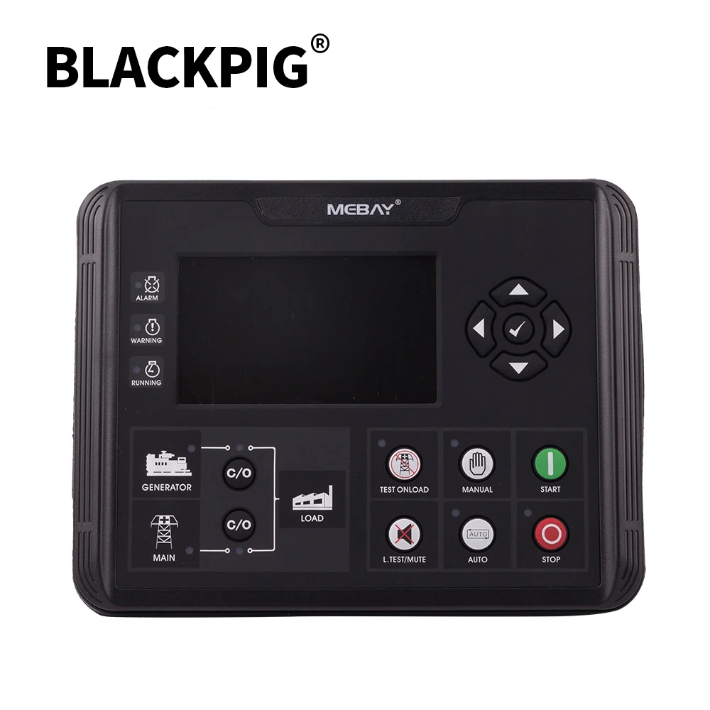 Mebay Gerador Controlador Display Lcd Auto Iniciar Módulo de Controle Diesel Genconjunto Peças Original Dc70d Dc72d Dc70dr Dc72dr Mk2
