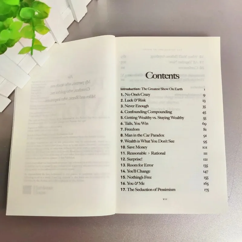 النسخة الإنجليزية علم نفس المال: دروس خالدة عن الثروة والجشع والسعادة كتب التمويل للبالغين