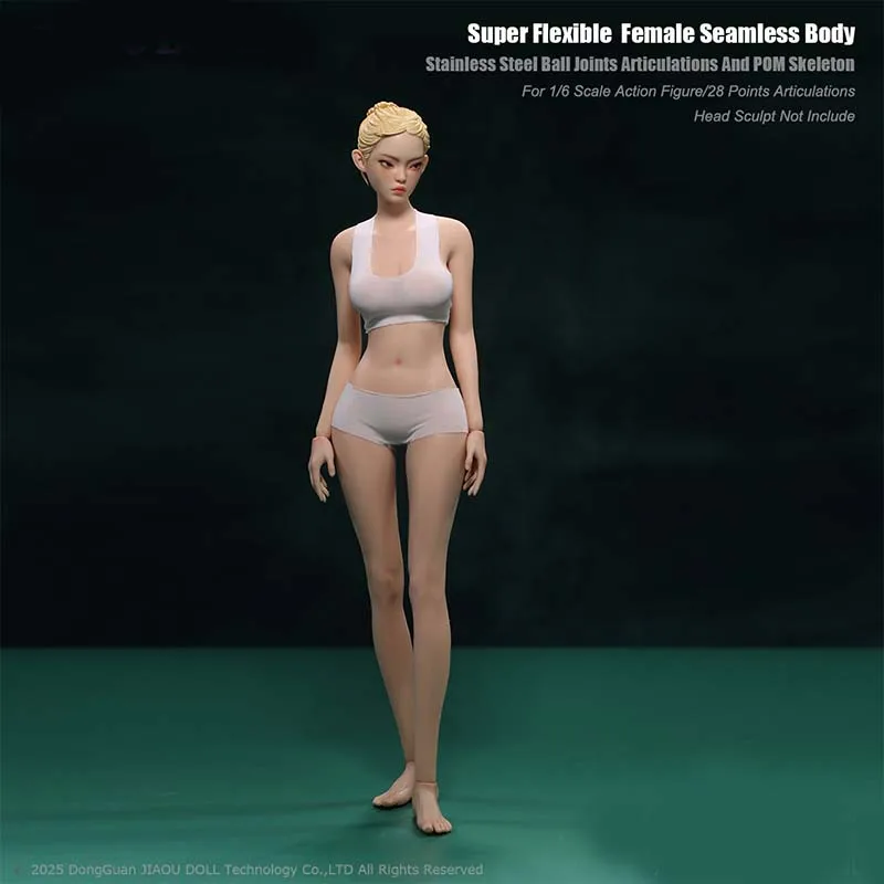 JOQ-21D figure anime scala 1/6 supermodelo snello ragazza a gamba lunga articolata morbida base in vinile corpo action figure ragazza regali