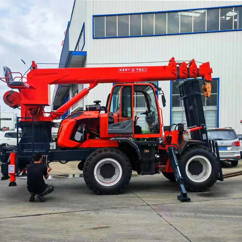 

Индивидуальное небольшое обслуживание машин, прикрепленный вилочный погрузчик, гидравлический кран, кран для вилочного погрузчика