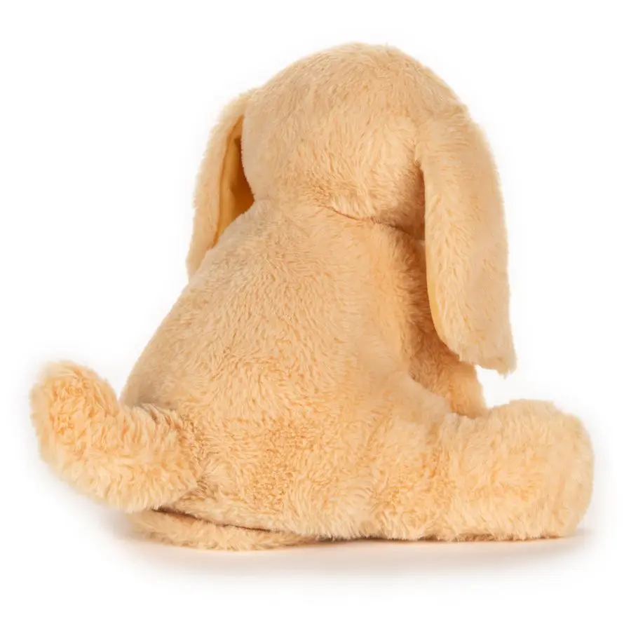 ベイビー・マイ・ペット・プダルズ アニメーションぬいぐるみ、プレミアムぬいぐるみ、吠えるぬいぐるみ子犬、1歳以上向け、イエロー、12インチ