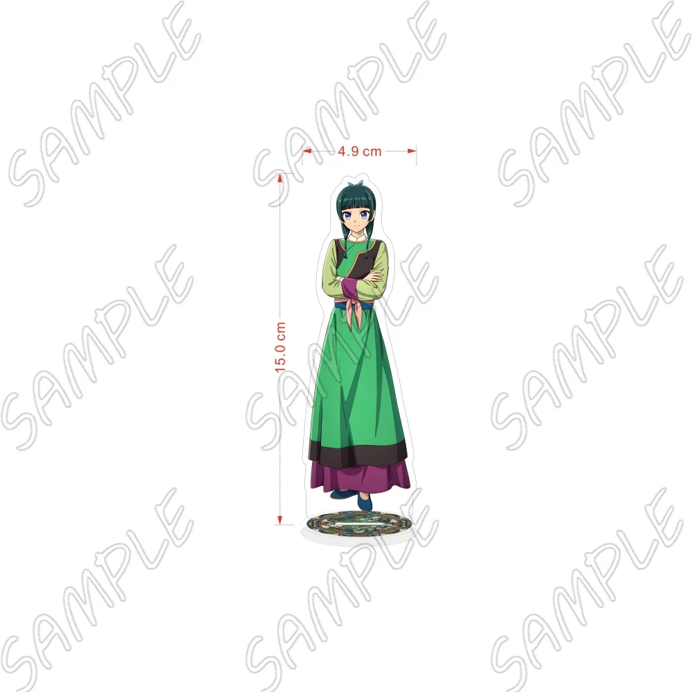 Anime The Apothecary Diaries 15CM Acrylic Stand Keychain Maomao Jinshi Gyokuyouhi Rikahi Desktop Decor Fan Collectibles