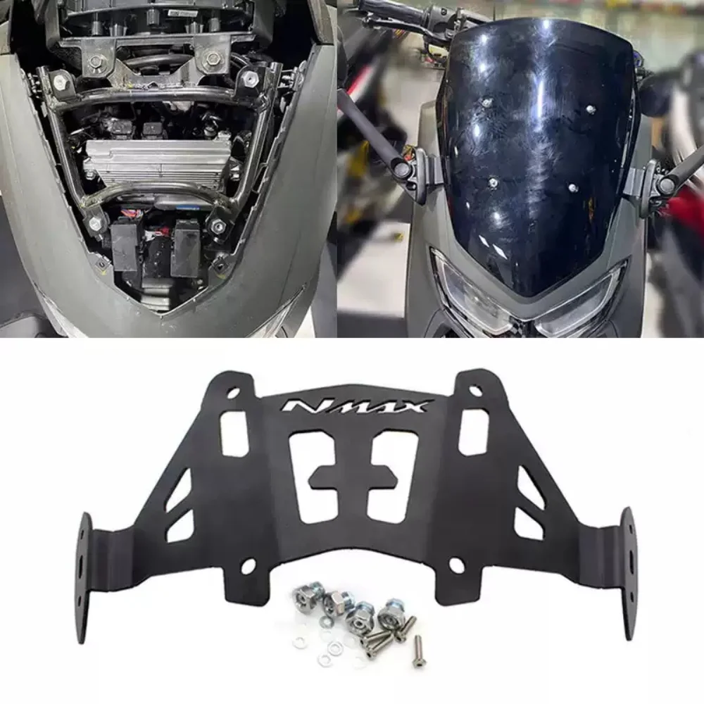 High-quality, non-destructive installation accessories for Yamaha NMAX155 rearview mirror forward-moving bracket modification.