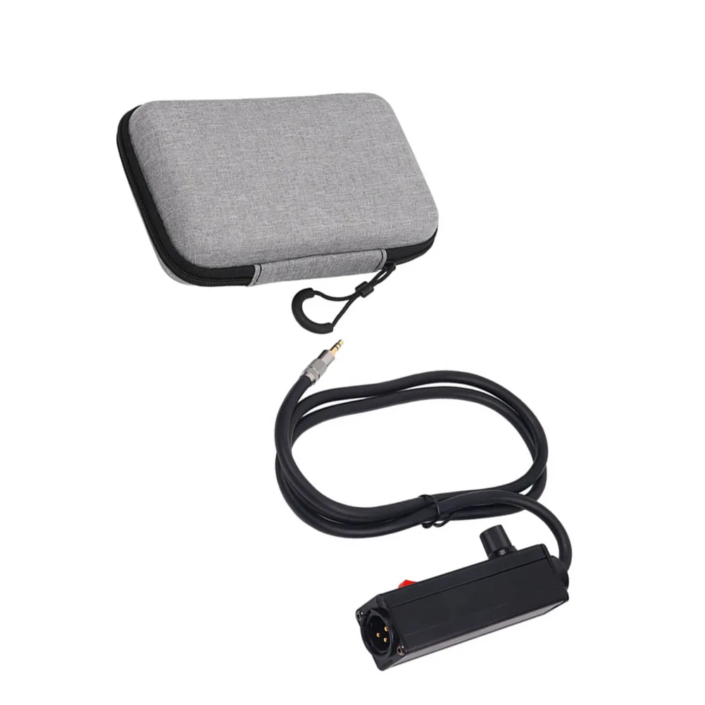 3.5mm Balanced Audio Isolator Transformer Noise Reduction Unit For XLR AUX Signal Cleaning Professional Home Studio Gear