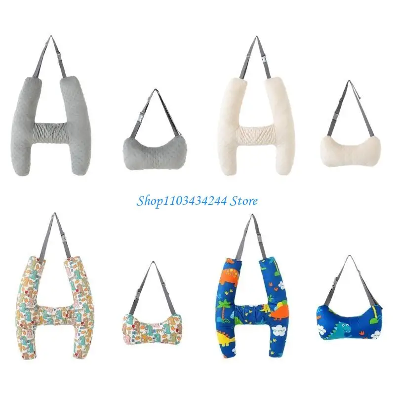 

Подушка для головы автомобиля H-образная форма на задние сиденья автомобиля дорожная подушка для шеи, головы и тела, подушка для