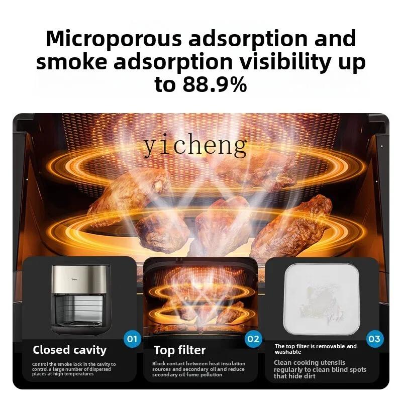 ZK Yan Baked Air Fryer Household Intelligent Multifunctional Large Capacity Air Frying Machine