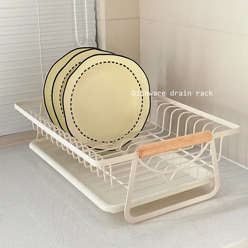 dish drying rack,sink side dish rack,tableware storage basket,bowl plate drain holder,kitchen counter organizer,dish drainer