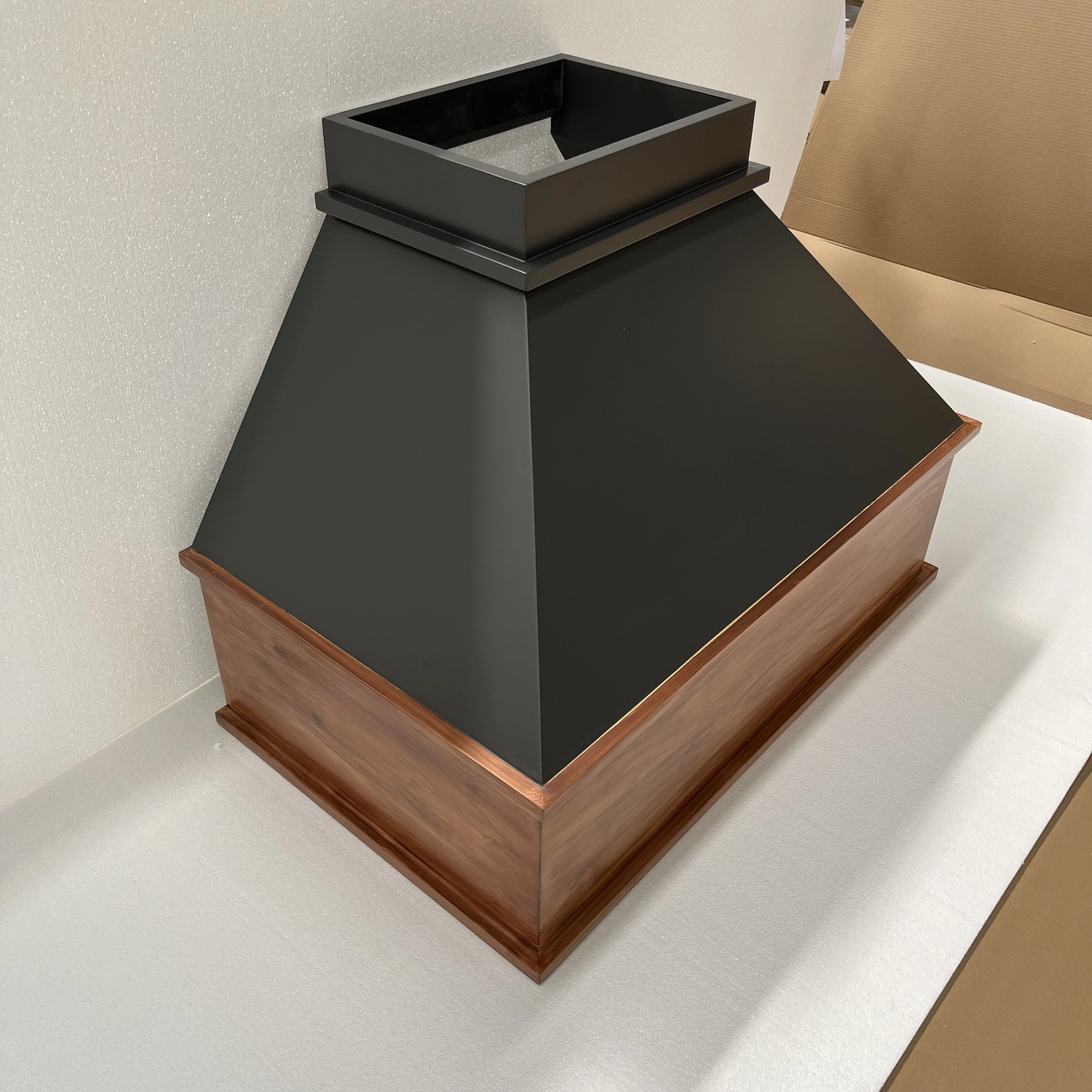 Solid wood Kitchen Ventilator range hood cover  for kitchen cabinet