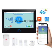 KERUI G74 WiFi 4G FSK Tuya Smart 7-inch IPS Full Touch Screen Burglar Alarm Systems Wireless Home Security Alarm System