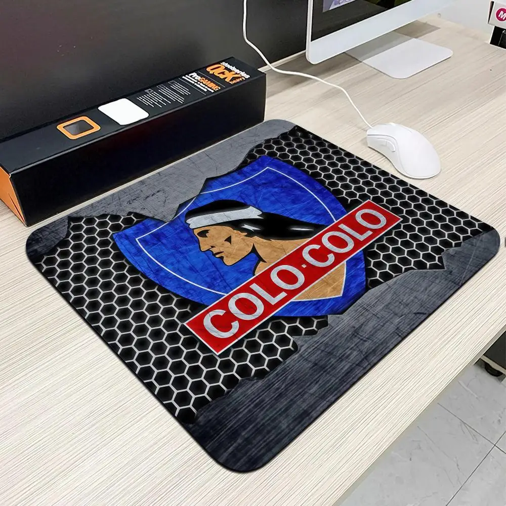 Club Social Y Deportivo Colo Mouse Pad Small Office Table Mats Computer Accessories Washable Non-slip Rubber with Precision Lock