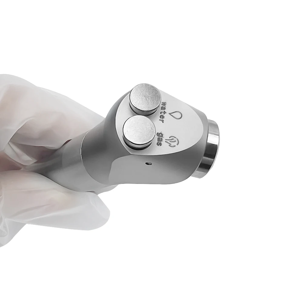 الأسنان الهواء رذاذ الماء الثلاثي 3 طريقة بندقية حقنة قبضة مع 2 فوهات نصائح أنابيب لوحدة كرسي الأسنان أداة تنظيف الأسنان