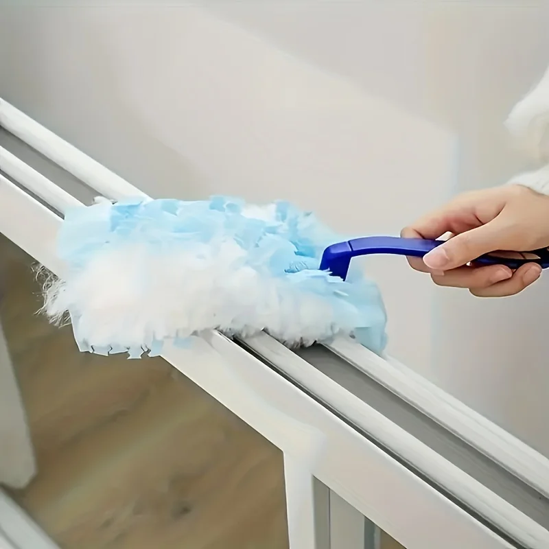 Disposable Electrostatic Duster, Non-dusty Crevice Cleaning Electrostatic Dusting Brush, Dust Sweeping Duster Desktop Cleaning