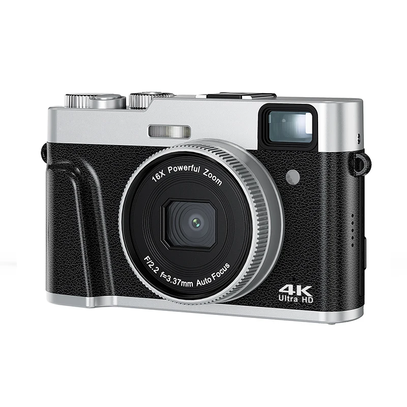 Cameras for Photography 4K HD Digital Camera 13MP 18X Zoom 2.8 IPS Screen Small and Compact