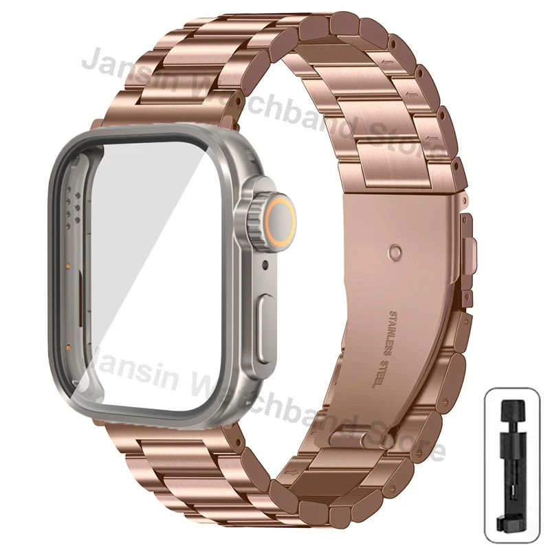 Ultra Case+Edelstahlarmband für Huawei Watch Fit 5 Pro 4 3 Armband für Huawei Fit3 Fit4 Pro Fit5 5Pro Metall-Armband – Detail 1