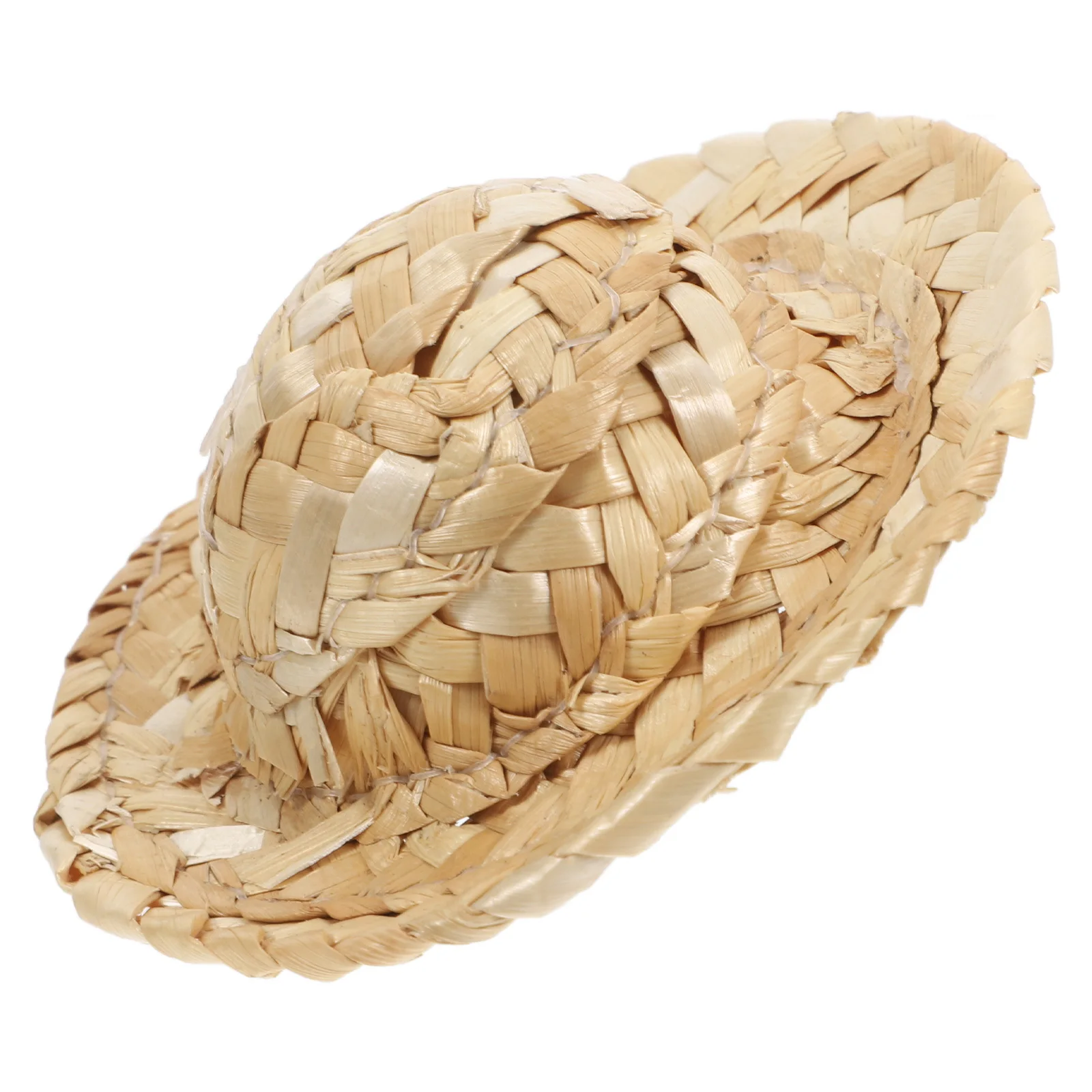 1Pcs Kids DIY Painting Straw Hat Art Craft Project Creative Decor Element for Home Party Kindergarten Play Learning Tool