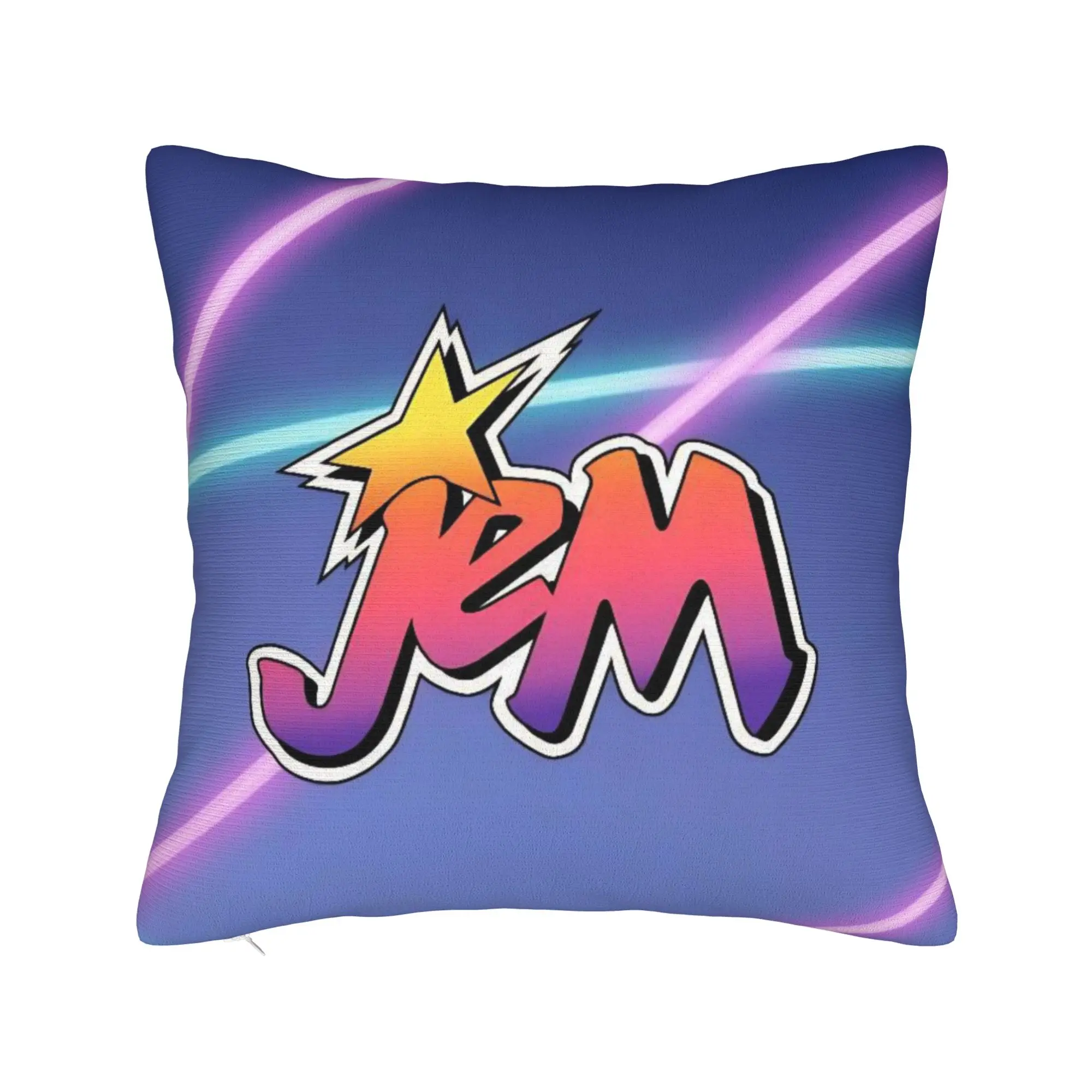 Jem And The Holograms Pillow Cover Merch Printed Cushion Cover Decoration  Pillow Case Cover Home Multiple Sizes