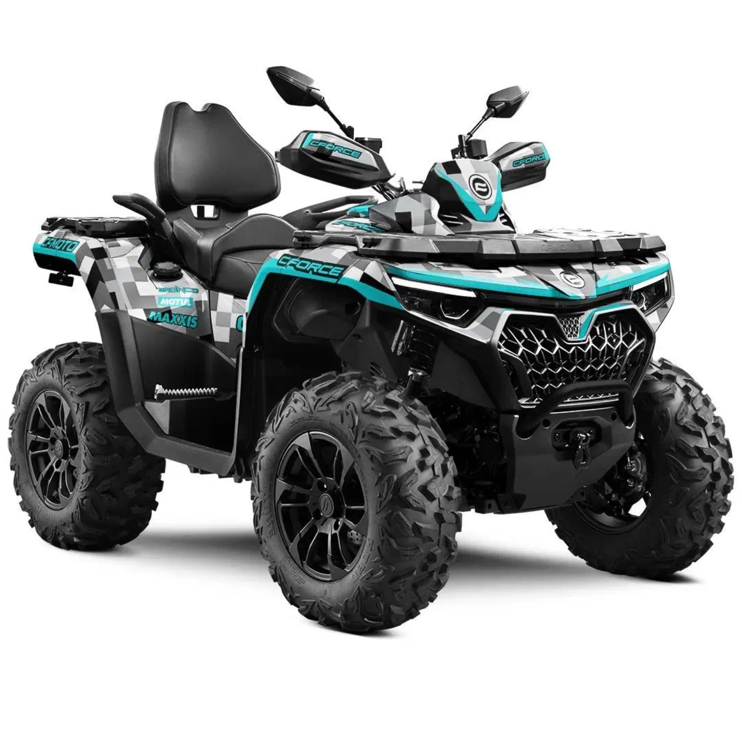 Body Fairing Sticker Decal Protective Atv 4x4 Full Graphic Kit For CFMOTO CFORCE 850 1000 TOURING/PREMIUM 2024-2026 G3 Design-16