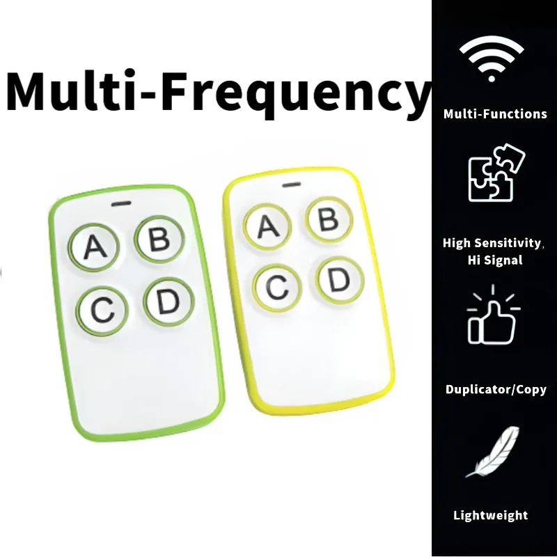 

Multi-frequency copy 280-868MHz 4-in-1 Face-to-face transmitter Garage key automatic door remote control