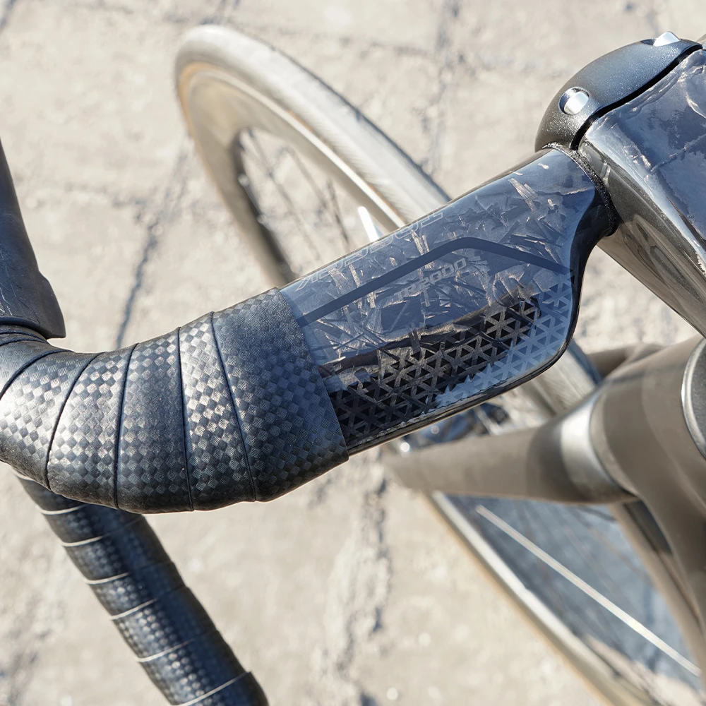 TOSEEK Carbon-Rennlenker, Fahrradlenker aus Kohlefaser, reduziert den Widerstand, gebogener Lenker, interne Verkabelung, Fahrradteile, 380/400/420/440 mm – Detail 15