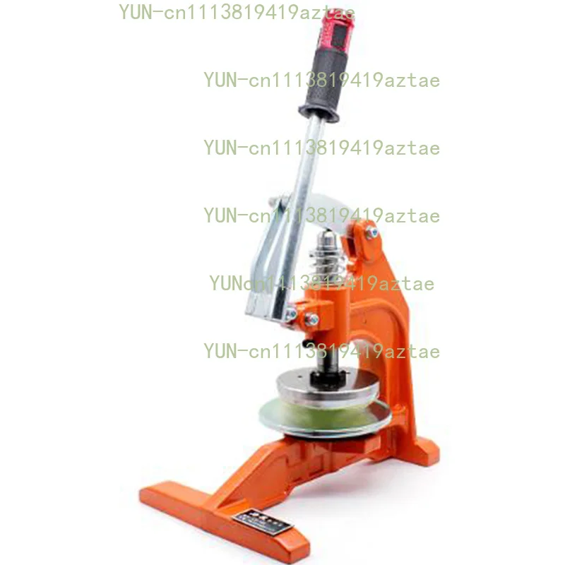 Round Sample Cutter Pressure Type Sampling Knife Hand Pressure Disc Sampler Orange/Black Optional