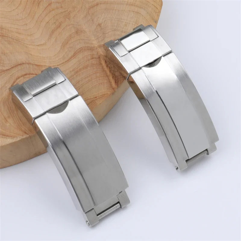 9*9mm Top Quality 904L Stainless Steel Watchband Clasp For Rolex Buckle For SUBMARINER GMT Quick Adjustale Slider Buckle