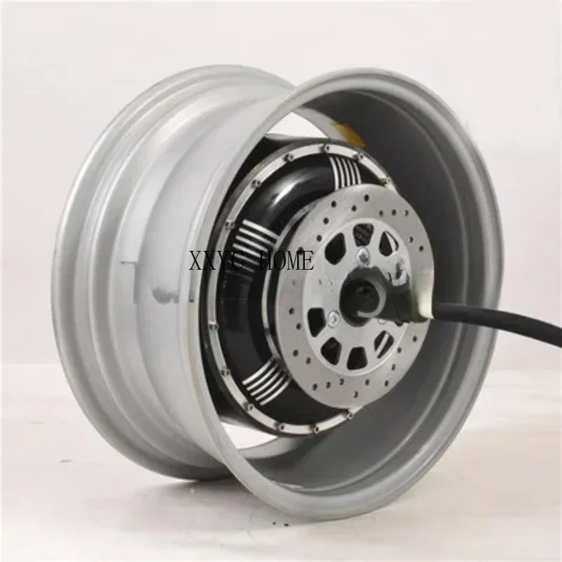 72V 90KPH Electric Car Motor Conversion Kits Dual 3000W Hub Motor Kits for Car