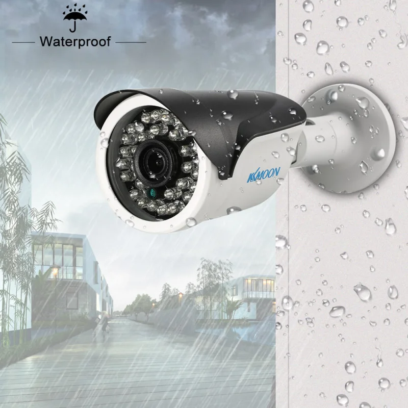 3mp POE IP Camera Waterproof Infrared Night Vision Support P2P Android/iOS APP Motion Detection