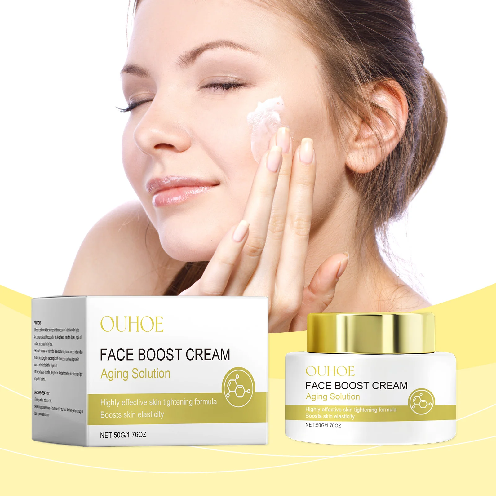 

Facial Care Cream - Hydrating Moisturizing, Refreshing Fast-Absorbing, Gentle Skin Care