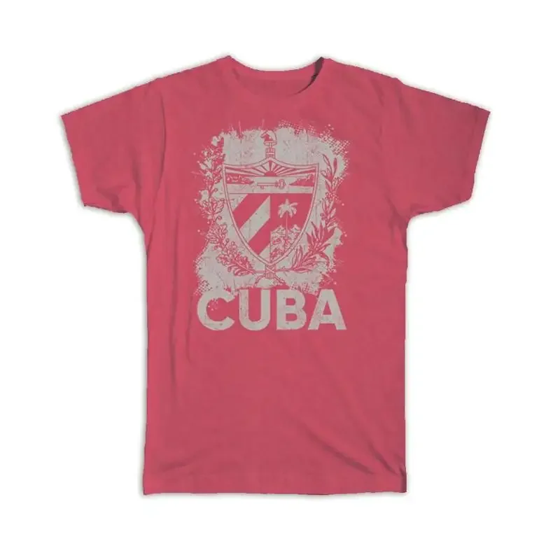 Cuba Coat Of Arms Cuban Flag Independence National Symbol Armas T shirt
