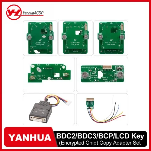 Newest Yanhua ACDP for BMW BDC2/ BDC3/ BCP/ LCD Key (Encrypted Chip) Copy Interface Board Kit Used with Module38 License