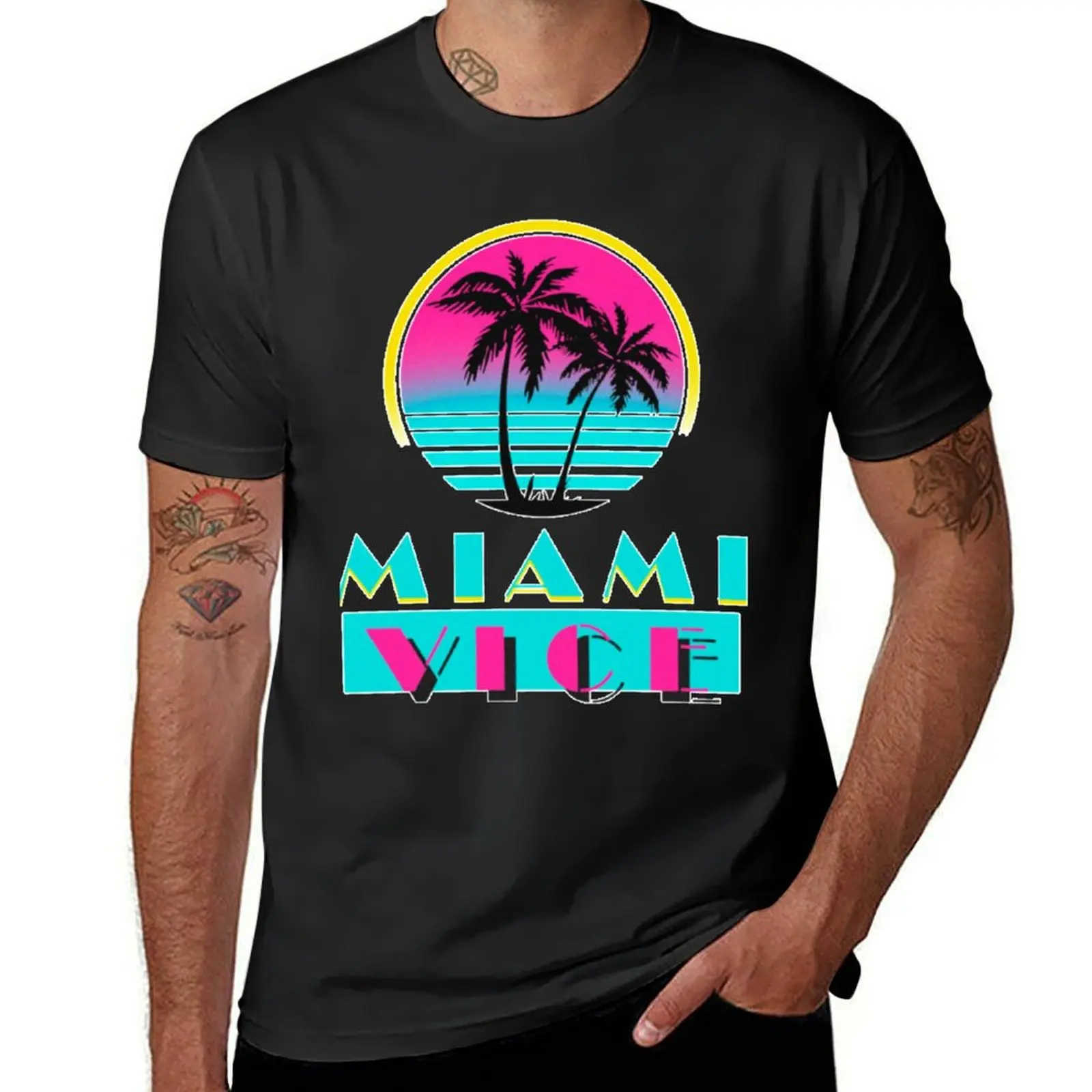 

Miami Vice T-Shirt plus sizes plus size tops vintage clothes workout shirts for men