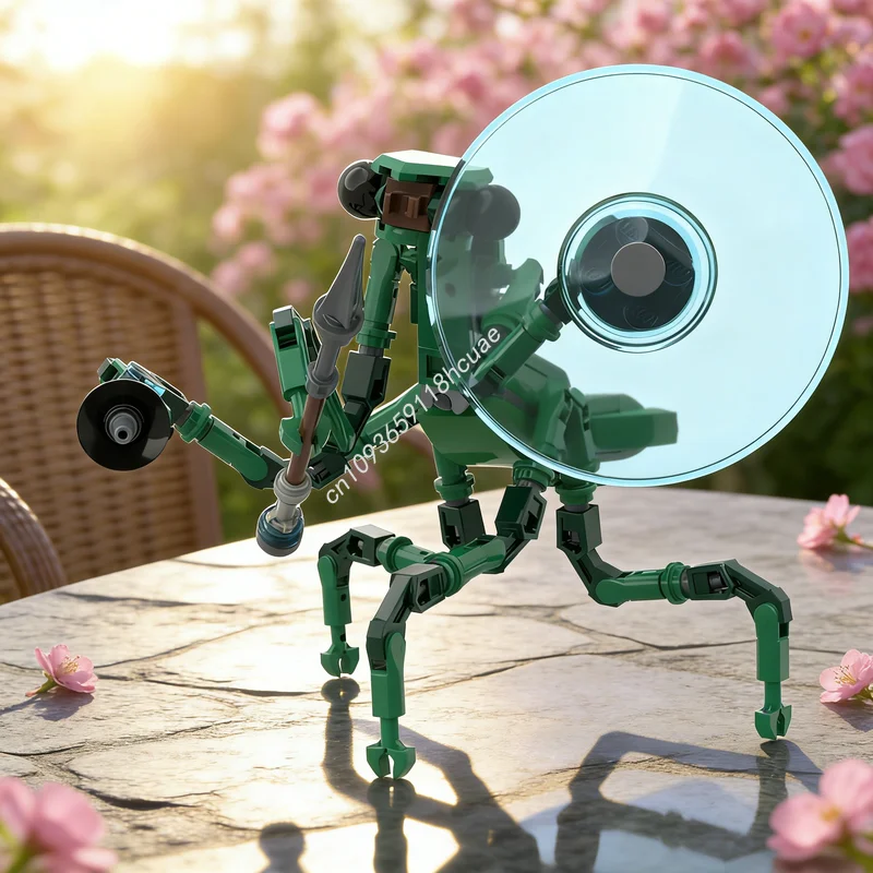 

136pcs MOC The Mantis Model Building Blocks Construction Assemble DIY Creative Idea Education Christmas Gifts Brick Toy Kids