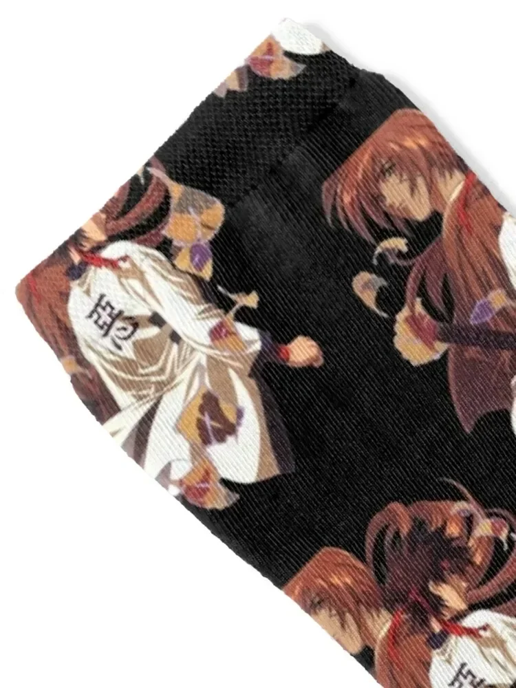 Samurai X - Mugen Socks man retro Antiskid soccer moving stockings Men Socks Luxury Brand Women's