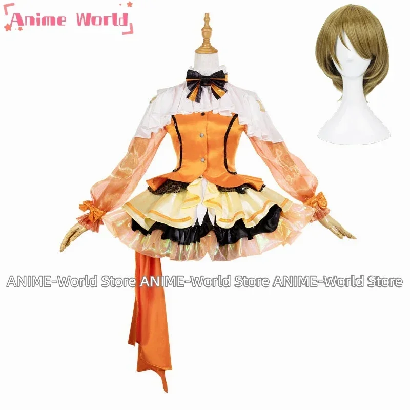 

《Нестандартный размер》Аниме Lovelive Koizumi Hanayo Прекрасное платье SJ Униформа Женская сексуальная униформа на Хэллоуин Парик на заказ