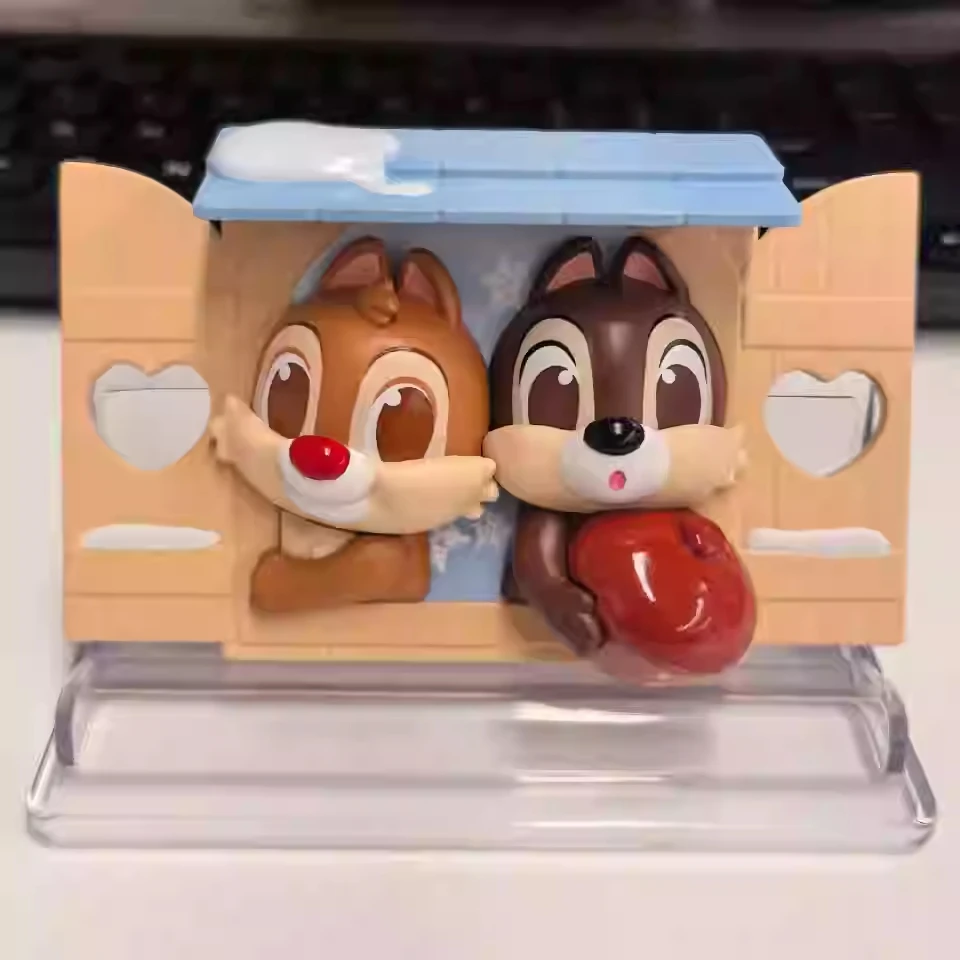 Miniso Disney Blind Box Märchen Stempel Fenster Seite Geschichte Serie Mystery Boxen Anime Figur Kinder Weihnachts geschenke