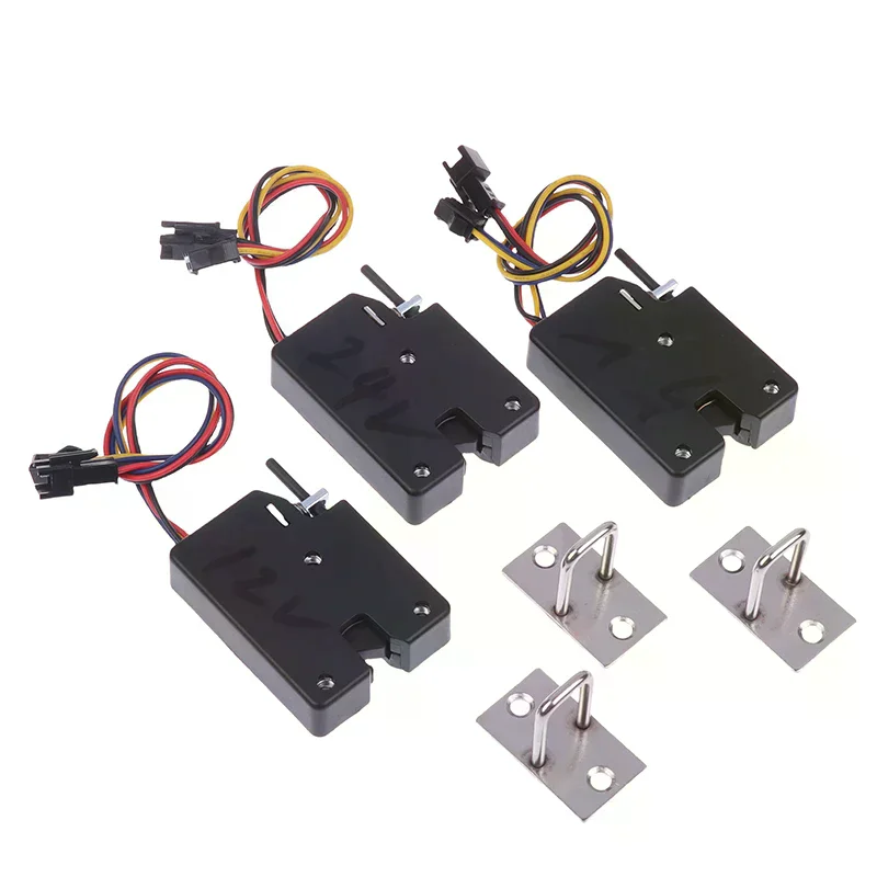 Dc 5v 12v 24v Mini Small Electric Control Cabinet Door Lock Cabinet Lock Locker Drawer Lock Electronic Lock Access Control