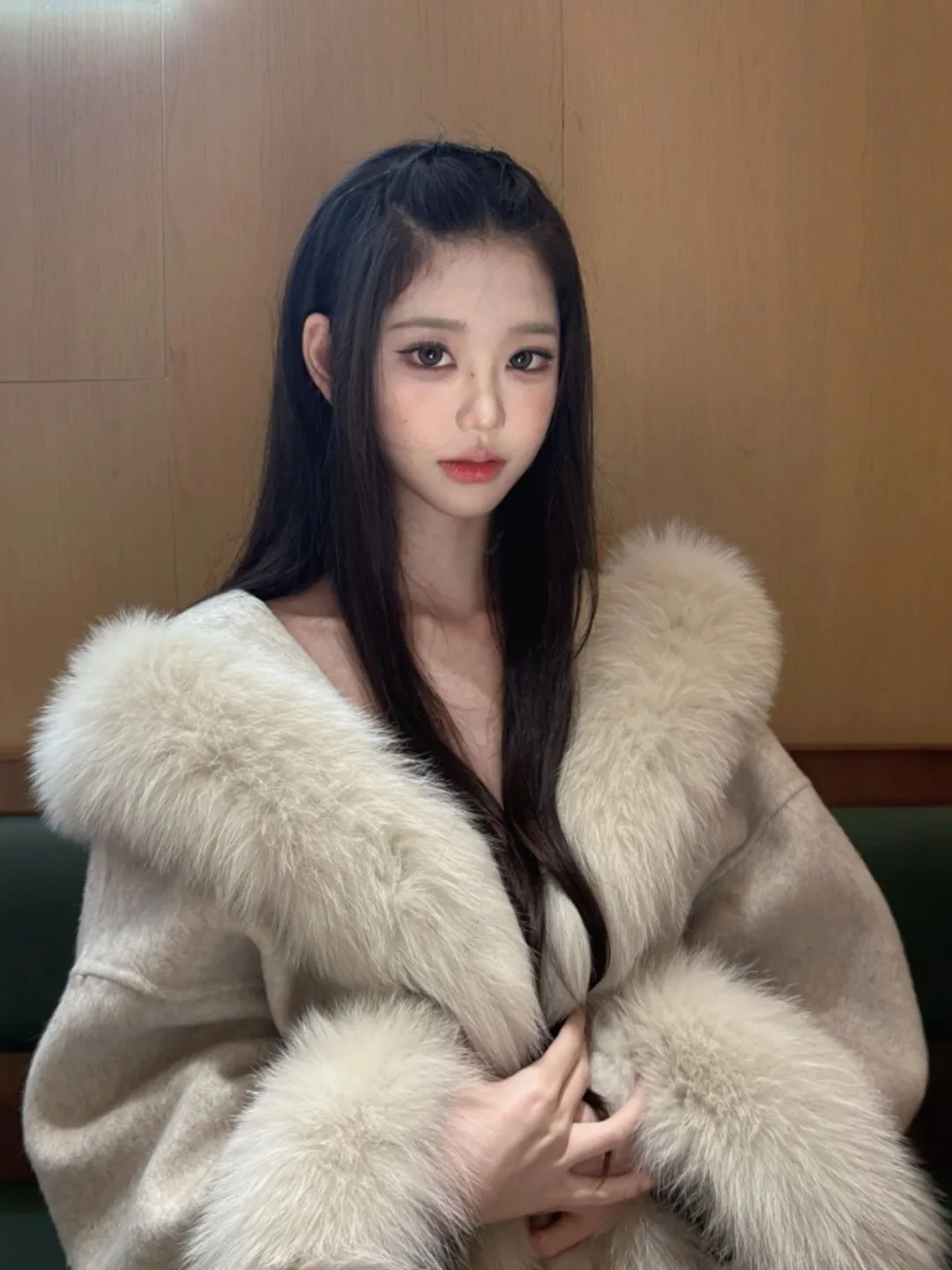 

Ретро-шерстяное пальто в клетку в корейском стиле, уникальное, красивое, с поясом, женская верхняя одежда, теплое, длинное, с капюшоном, повседневная одежда