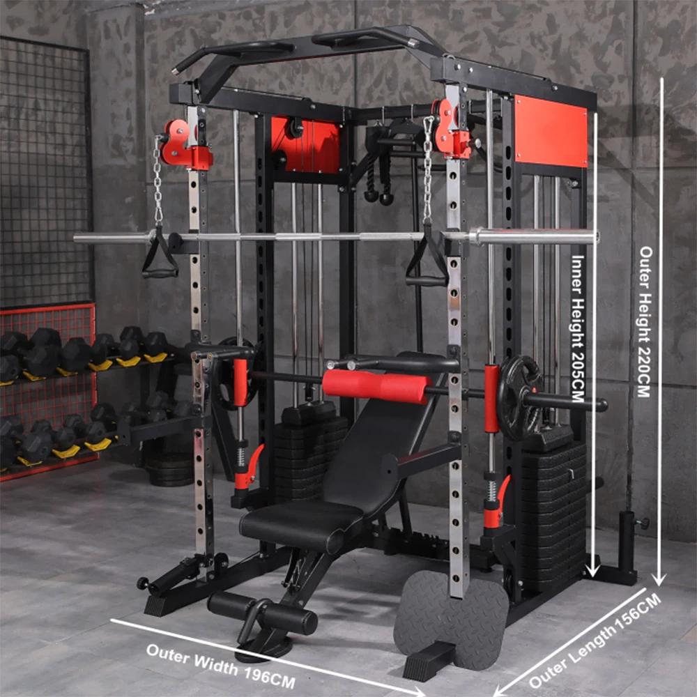 YTYIN Commercial Grade Smith Machine With 269kg Payload - 14 Years Factory Direct Fitness Equipment