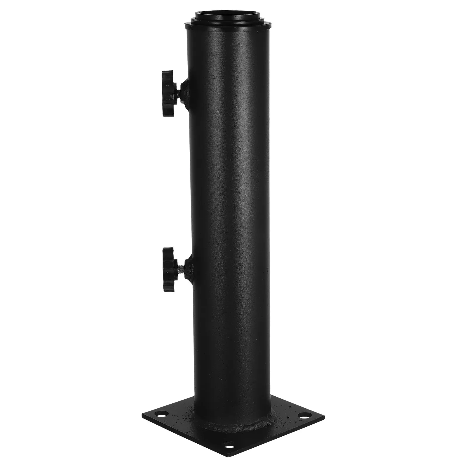 

Heavy Duty Outdoor Umbrella Stand Adjustable Base Stable Flat Iron Plate Patio Deck Beach Poolside Outdoor Umbrella Base