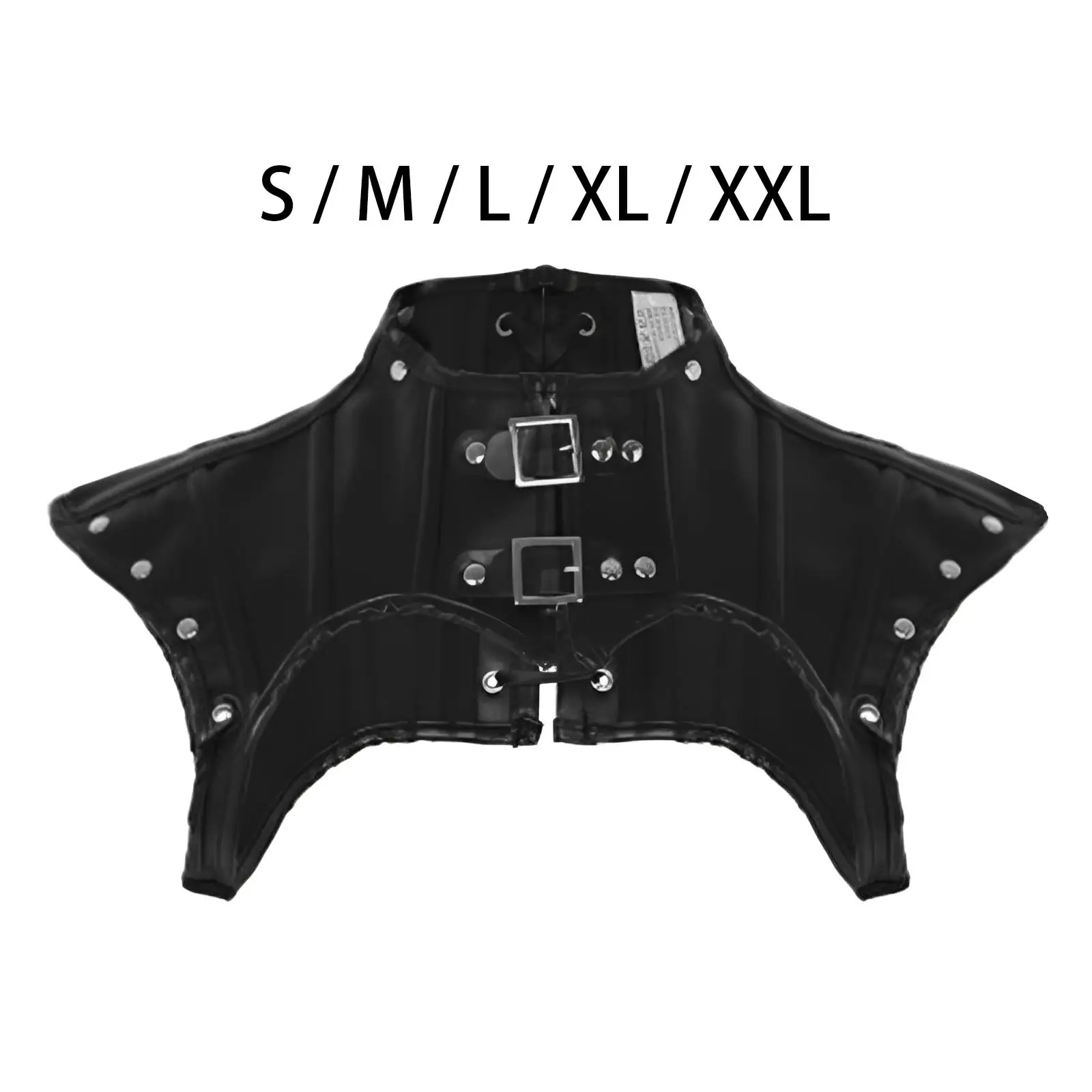 إكسسوارات أزياء نسائية من STEAMPUNK سترة كتف من جلد البولي يوريثان