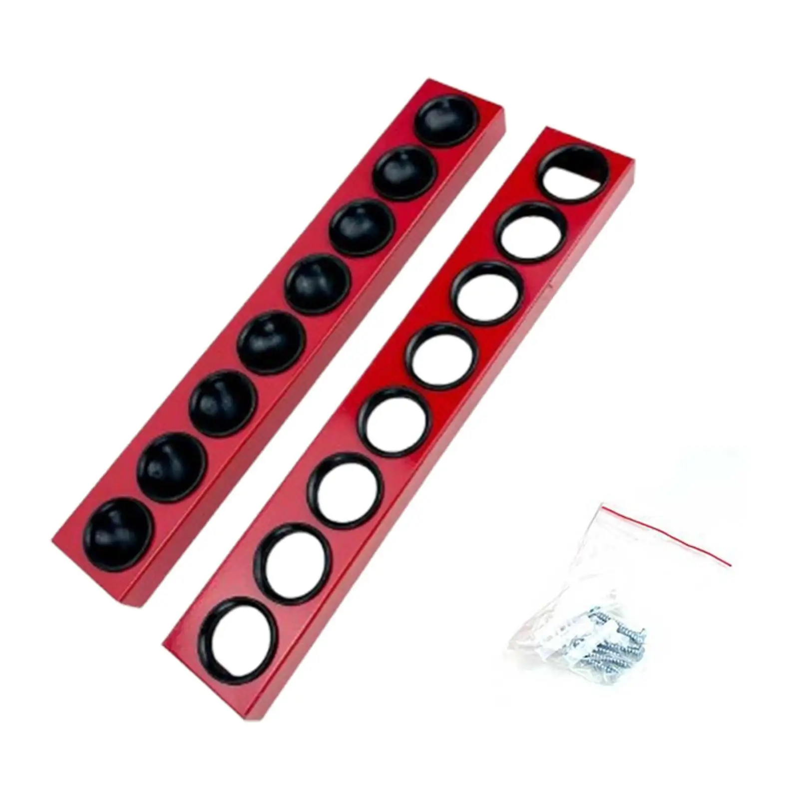 

Wall Mount Pool Cue Rack Storage Organizer for Players Enthusiasts Beginners