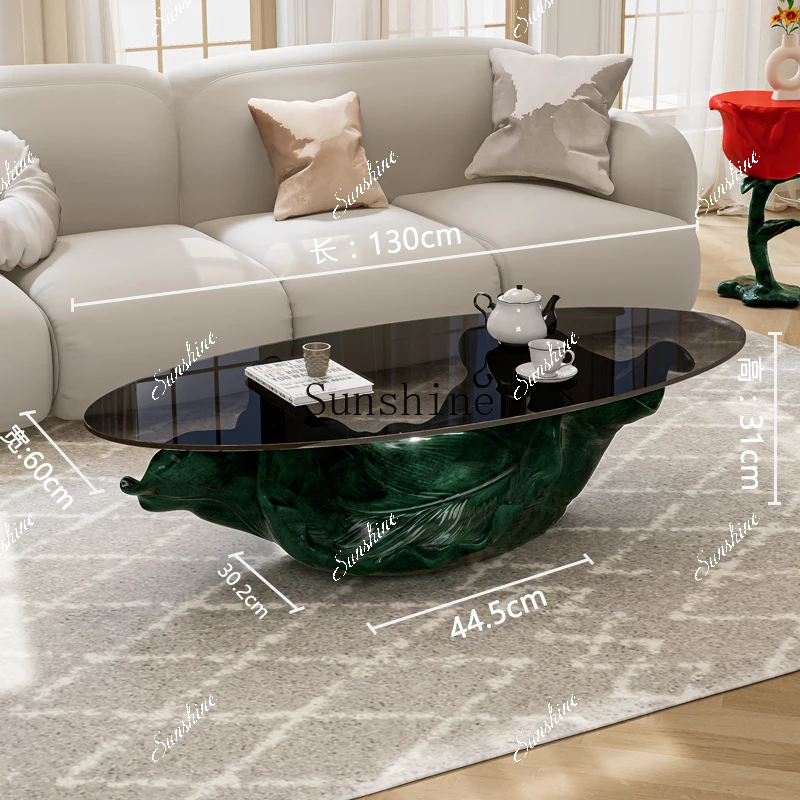 Living room new creative high-end art design light luxury high-end feeling bedside table  FT