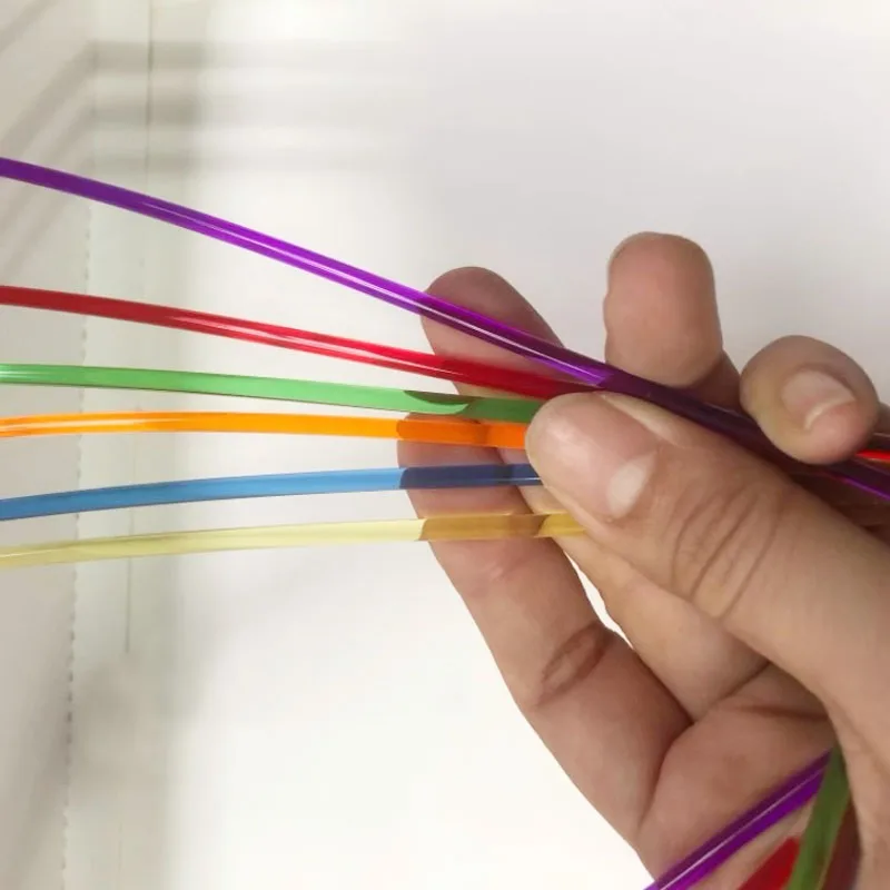 Diametro 3-20mm Aste acriliche colorate Asta di supporto Asta in plexiglass per accessori materiali modello architettonico fai-da-te Lunghezza 495mm