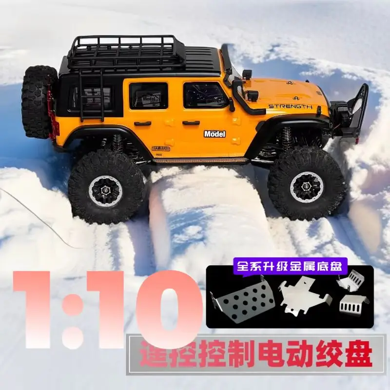 WLtoys 104006PRO 1/10 4WD Electric RC Rock Crawler All Terrain Off Road Vehicle Professional Hobby Collectible Scale Model Car
