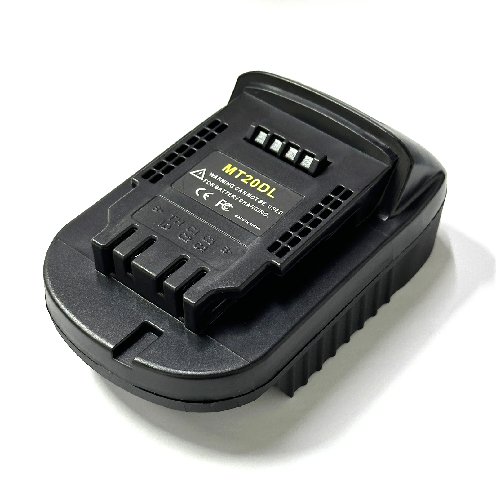 Battery Adapter MT20DL Converter for Makita 18V Li-ion Battery to Dewalt 18V/20V Li-ion Battery Adapter