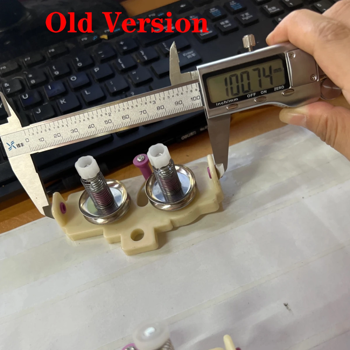 Dual Post Weft Yarn Tensioner, High Precision Textile Spare Part for Rapier Loom Machine Textile Machinery Accessories