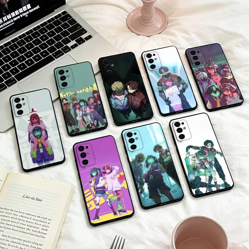 

Anime M-Milky S-Subway Phone Case For Samsung S25,24,23,22,30,21,10,9,Ultra,Plus,Lite,FE,4,5 G Soft Black Case