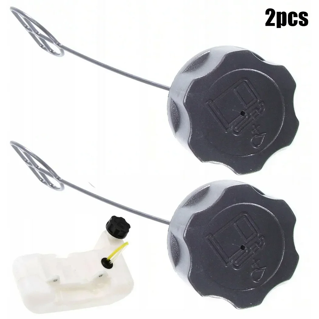 

2Pcs Multi-Fuel Petrol Tank Cap Replacement Parts For Rotfuchs Grass Trimmer Brush Cutter Garden Tool Accessories