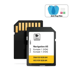 NEW for VW Discover Media Navigation AS V24 Map UK Europe 2026 Sat Nav 5NA919828AM GPS SD Card 32GB